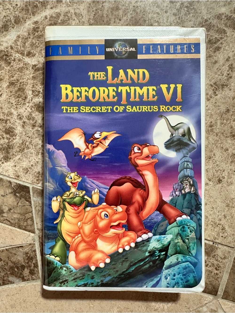Universal The Land Before Time VI VHS Tape With Clamshell